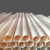 High Purity Alumina Ceramic Tubes/Pipes with Single Bore,Open Ends