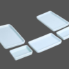 High-Quality Alumina Ceramic Tray