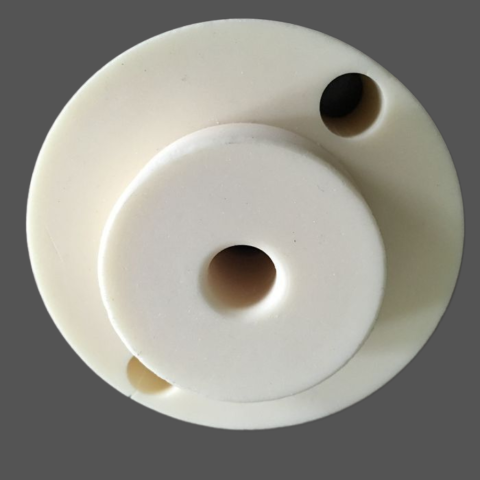 High-Quality Alumina Ceramic Base with Aperture