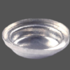 Aluminum Crucible + lid (cold weldable) ø 6 mm