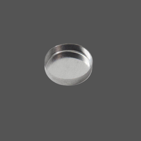 Aluminum sample pan without edge D6*2.5mm