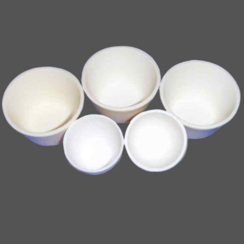 Premium Arc-Shaped Zirconia Crucible Superior Quality for High-Temperature Applications