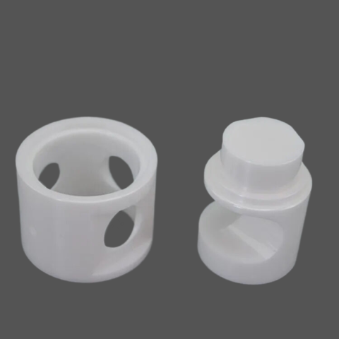 zirconia ceramic parts rotating Spool valve sleeve set for Food fluid control